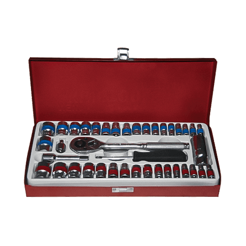 40st Socket Metal Case Set (1/4 